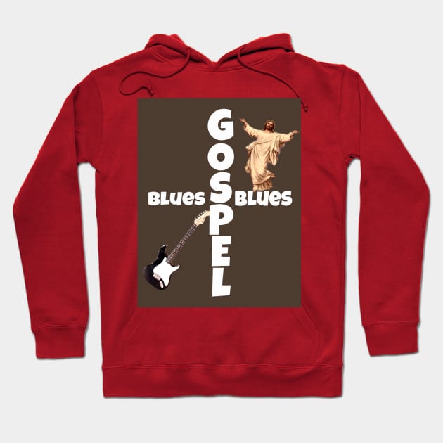 I Listen Gospel blues Hoodie by fiorellaft